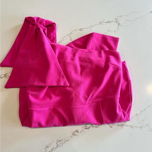 Showpo I Got a Feeling Dress in Fuchsia - Picture 2 of 2